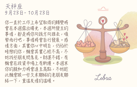 每週星座 2016.02.01 – 2016.02.07