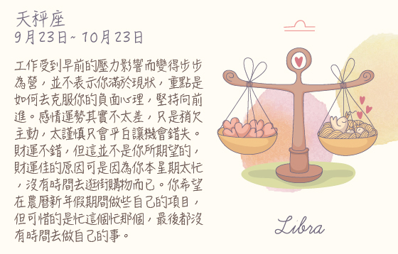 每週星座 2016.02.08 – 2016.02.14