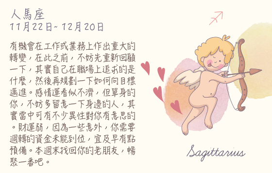 每週星座 2016.02.29 – 2016.03.05
