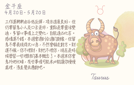 每週星座 2016.03.14 – 2016.03.20