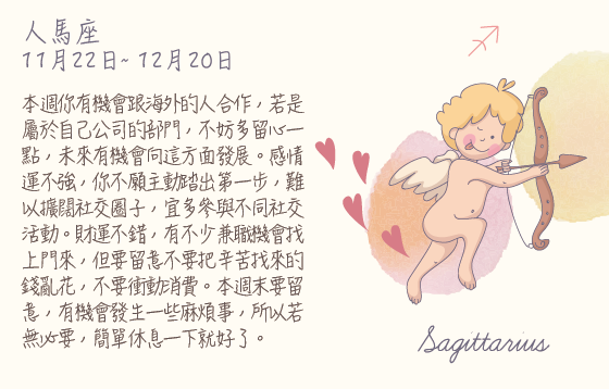 每週星座 2016.04.04 – 2016.04.10