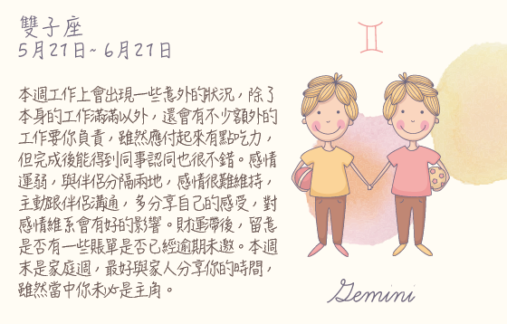 每週星座 2016.04.18 – 2016.04.24
