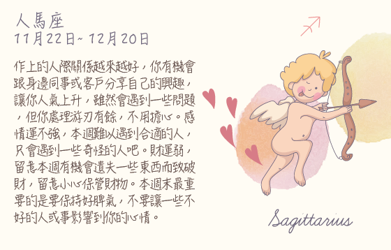 每週星座 2016.04.11 – 2016.04.17