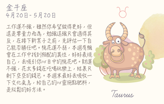 每週星座 2016.07.11 – 2016.07.17