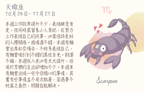 每週星座 2016.07.04 – 2016.07.10