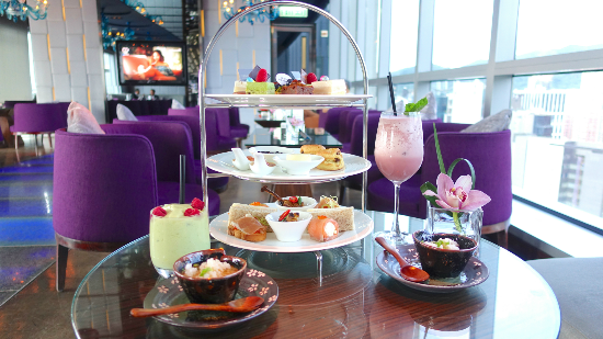 【週未嘆世界】空中靚景high tea  ♥