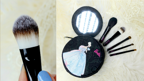 【Barbie迷注意♥】＄99帶走限量化妝掃set