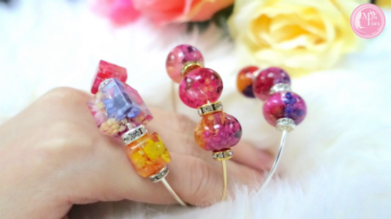 【Miss Tiara x Twins style shop】押花珠珠手鐲工作坊花絮 ♥