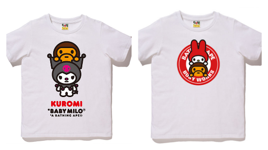 【A BATHING APE x MY MELODY】Melody化身潮人 ♥