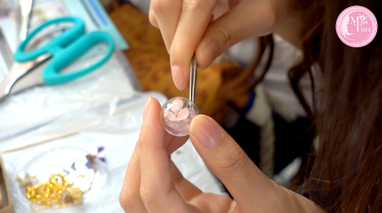 【MissTiara x C’lovercraft Workshop】保鮮花波波球頸鍊工作坊花絮 ♥