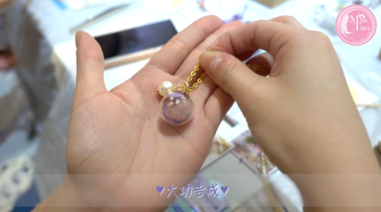【MissTiara x C’lovercraft Workshop】保鮮花波波球頸鍊工作坊花絮 ♥
