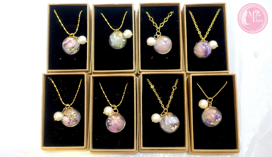 【MissTiara x C’lovercraft Workshop】保鮮花波波球頸鍊工作坊花絮 ♥
