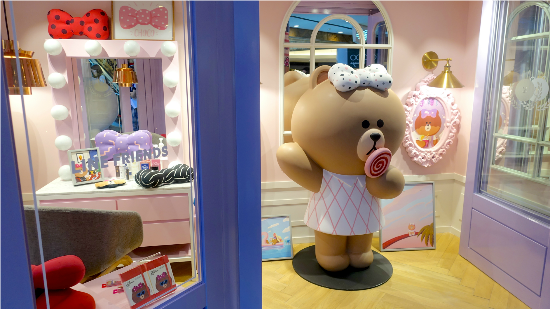 【CHOCO 粉紫小屋 ❤】朗豪坊LINE FRIENDS專門店開幕