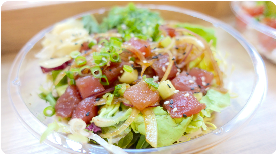 【近期必食】滿滿的新鮮吞拿魚。夏威夷Poké