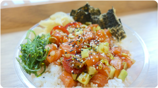 【近期必食】滿滿的新鮮吞拿魚。夏威夷Poké