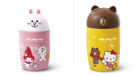 【錯過再等10年】 7-11出 LINE FRIENDS x Sanrio 萌杯 ♥