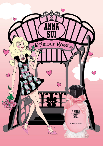 2017 限量上市【ANNA SUI薔薇之戀淡香水】