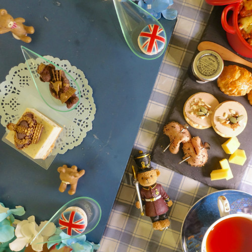 【當一日貴族】英倫小熊圍著住你high tea！
