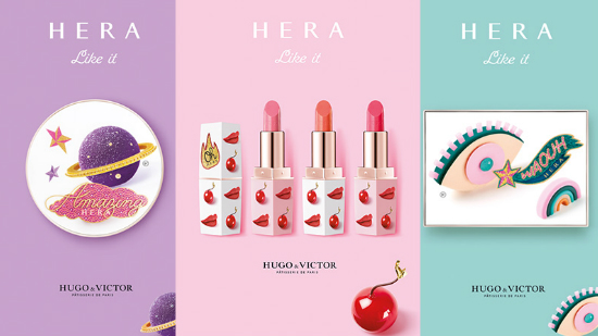本季最「甜」的彩妝 HERA x HUGO & VICTOR限量系列