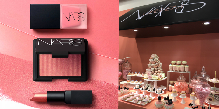 來一場面紅心跳的派對 NARS Orgasm香港期間限定店