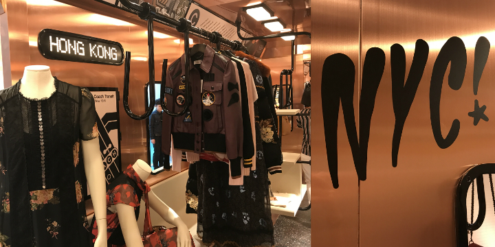 1:1 紐約地鐵襲港 COACH X 連卡佛期間限定店 “ART OF EXPRESSION”