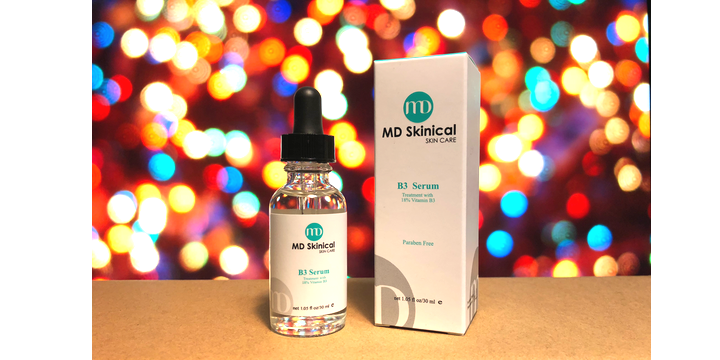 一晚兩支精華讓肌膚散發亮白光芒 – MD Skinical